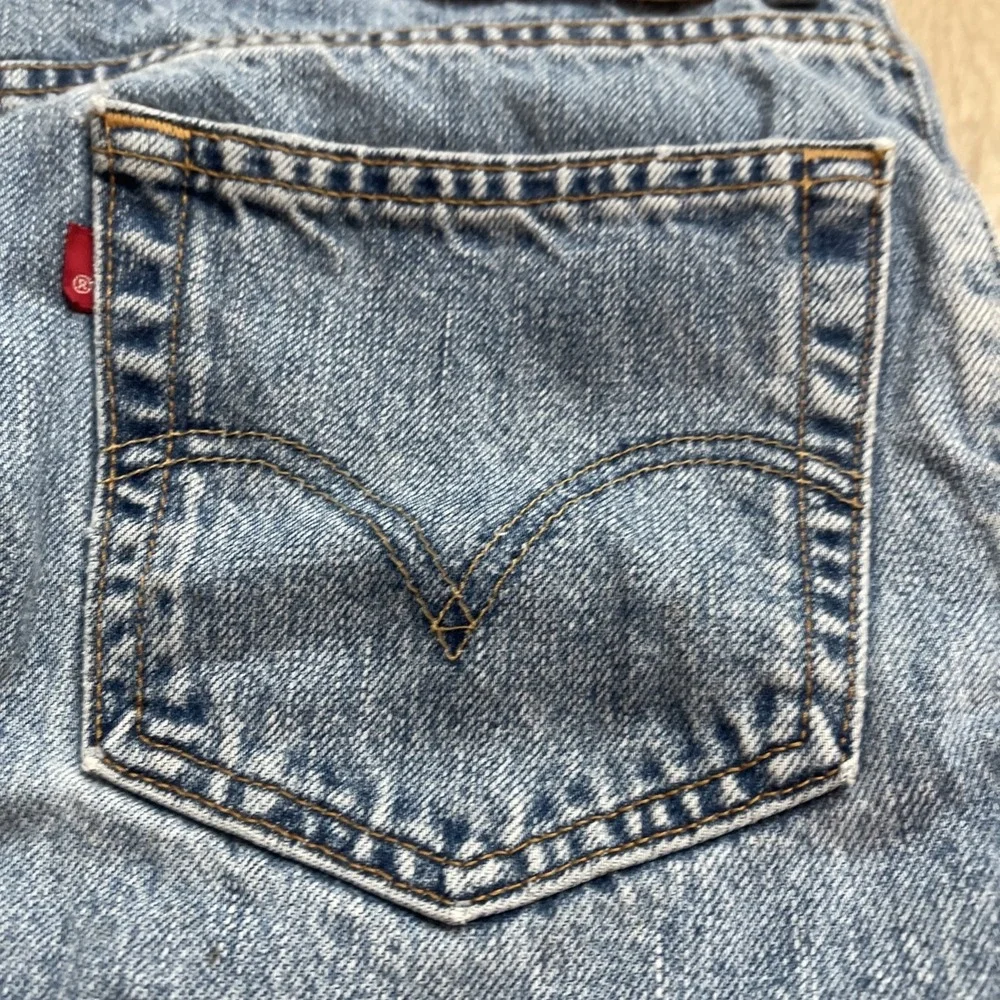 Levi's 505 Denim Jeans Men's 36x30 Regular Fit Straight Leg Med Wash Relaxed 2